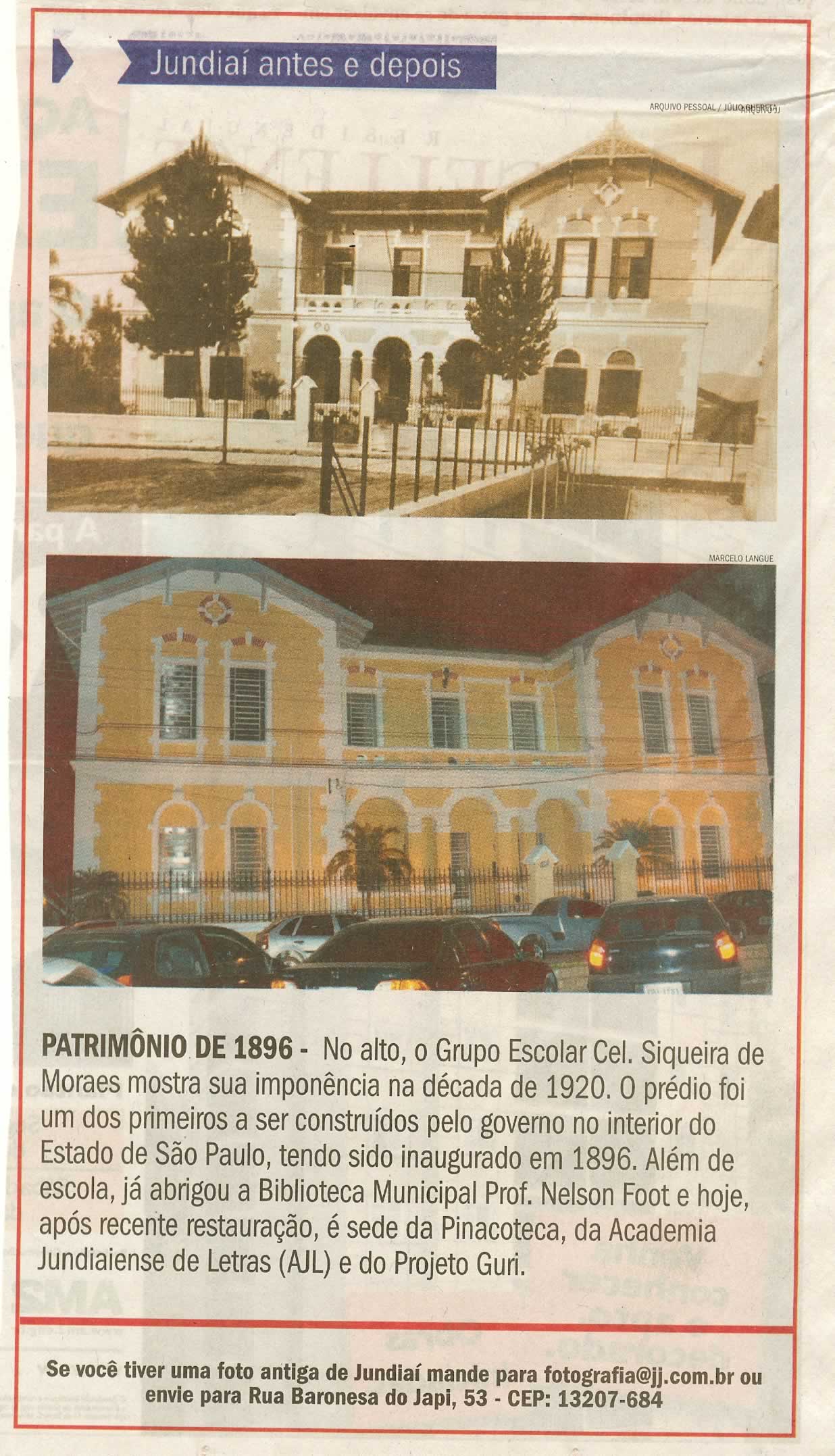 Jornal de Jundiaí - 30/11/2008