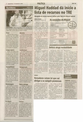 Bom Dia Jundiaí - 01/12/2008