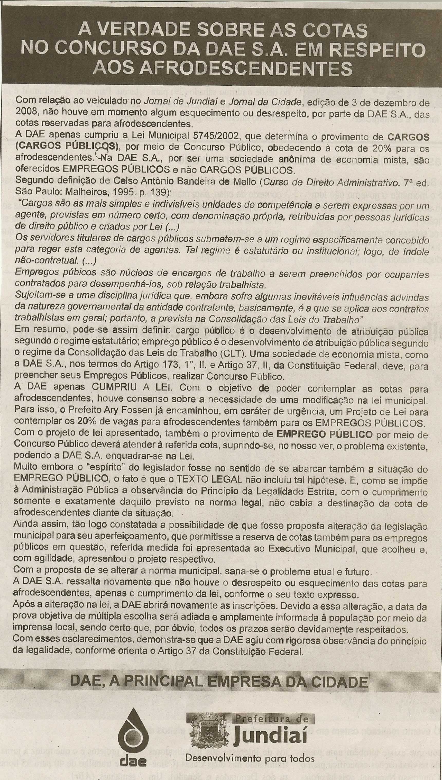 Jornal da Cidade - 04/12/2008