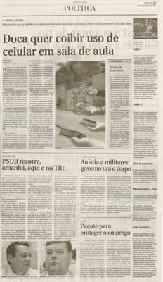 Jornal de Jundiaí - 08/12/2008
