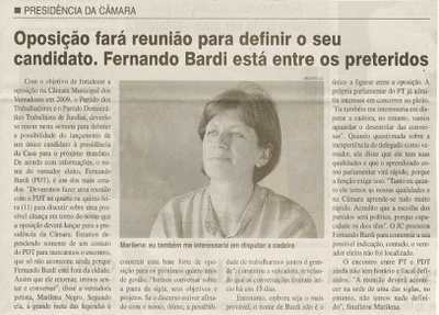 Jornal da Cidade - 09/12/2008