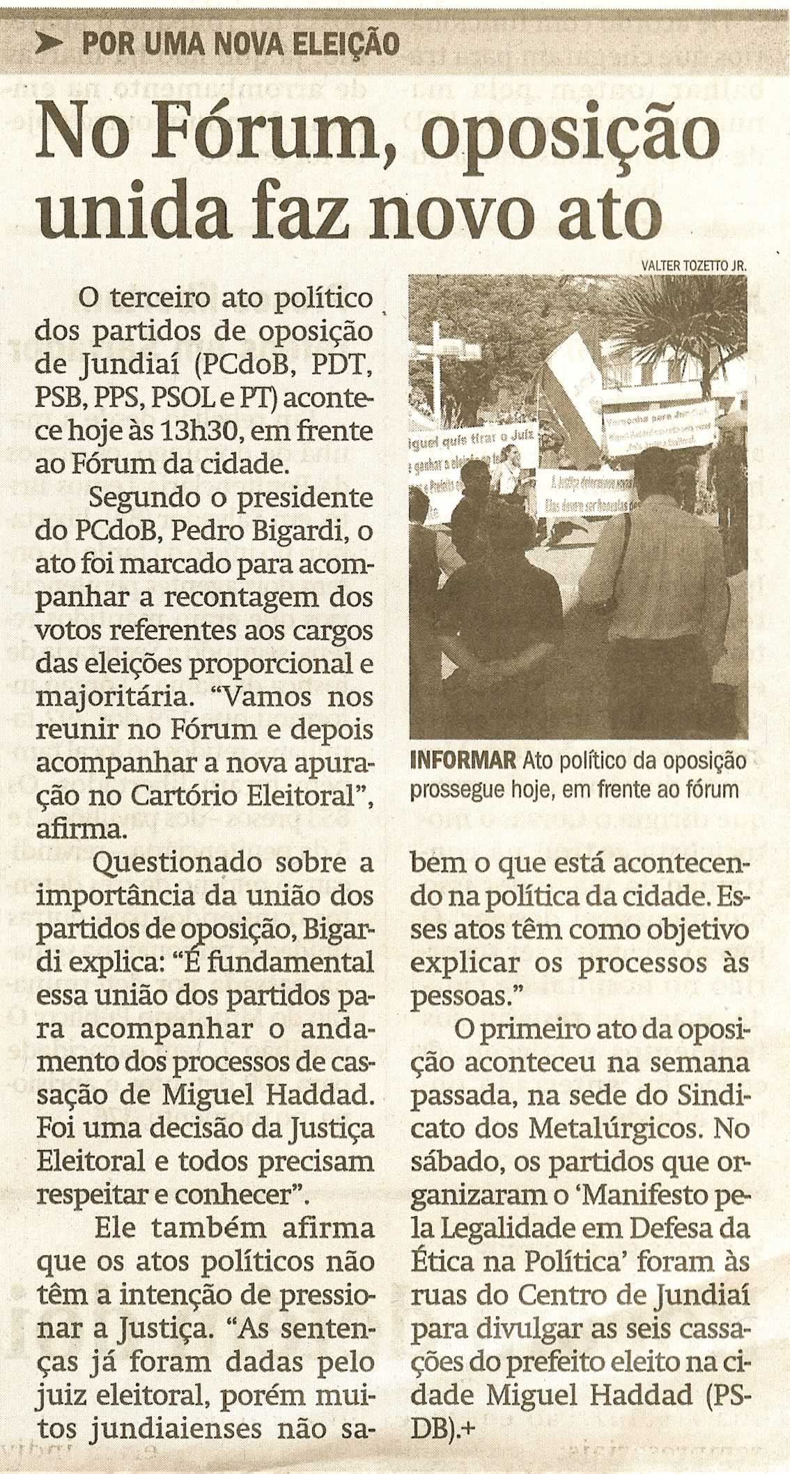 Jornal de Jundiaí - 09/12/2008