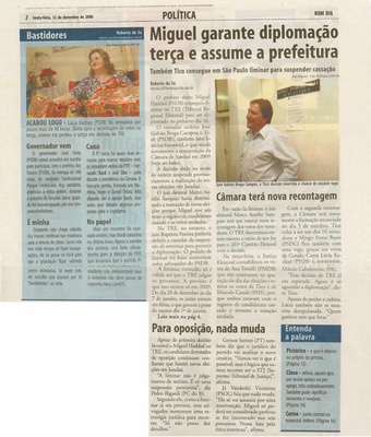 Bom Dia Jundiaí - 12/12/2008