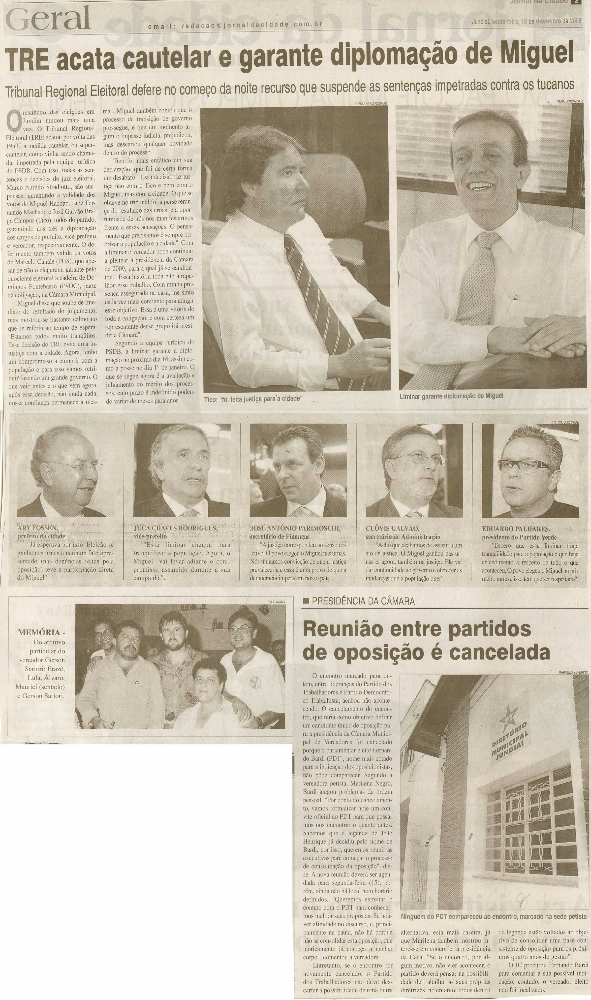Jornal da Cidade - 12/12/2008