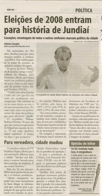 Bom Dia Jundiaí - 14/12/2008
