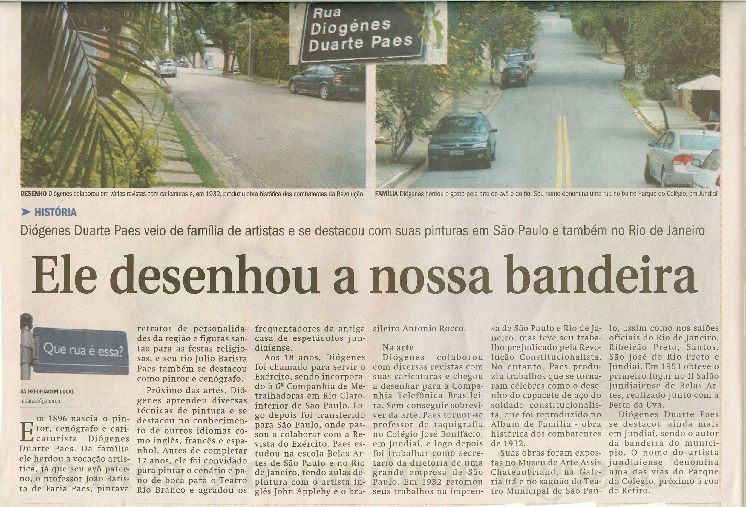 Jornal de Jundiaí - 14/12/2008