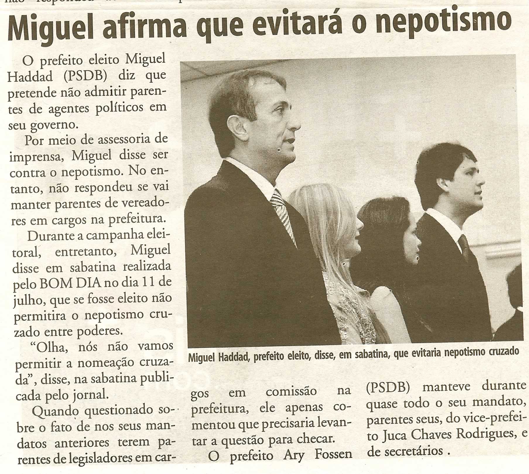 Bom Dia Jundiaí - 22/12/2008