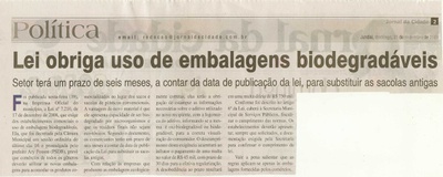 Jornal da Cidade - 21/12/2008