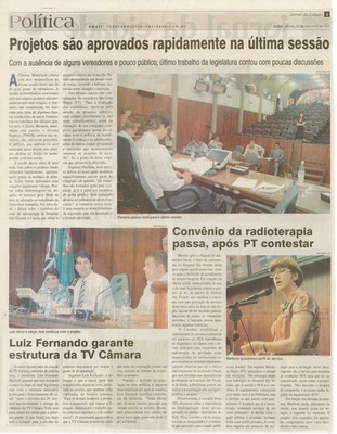 Jornal da Cidade - 20/12/2008