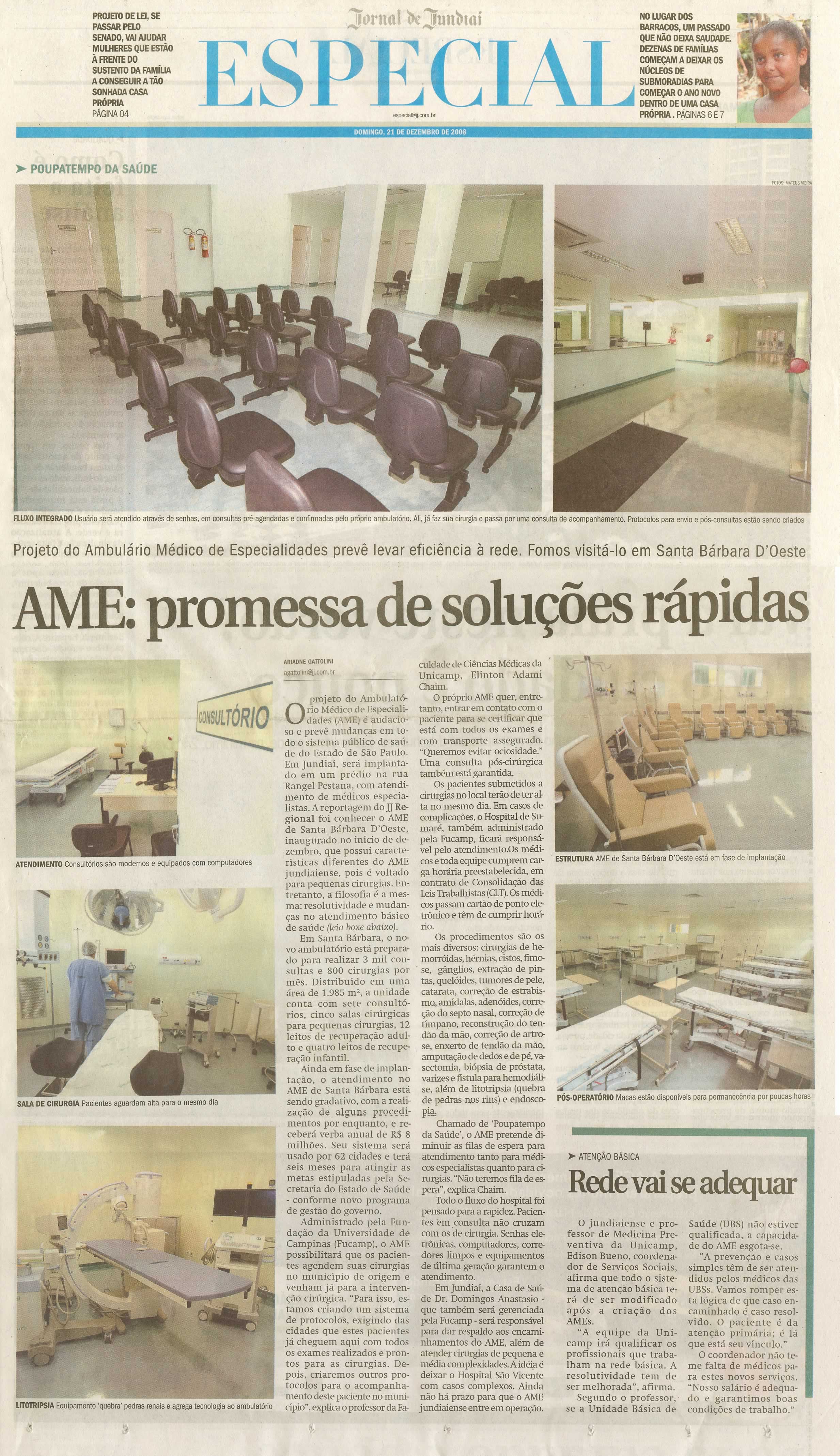 Jornal de Jundiaí - 21/12/2008