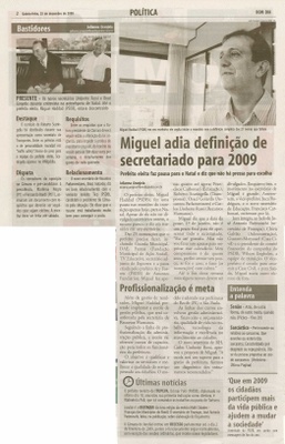Bom Dia Jundiaí - 25/12/2008