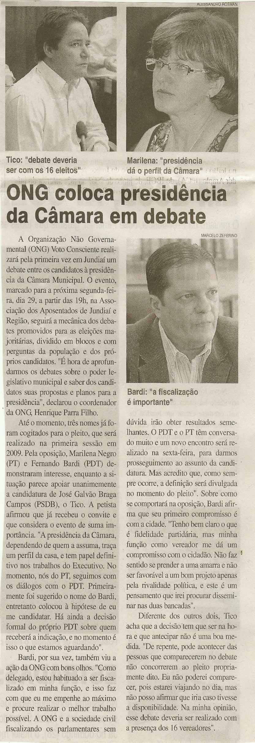 Jornal da Cidade - 24/12/2008