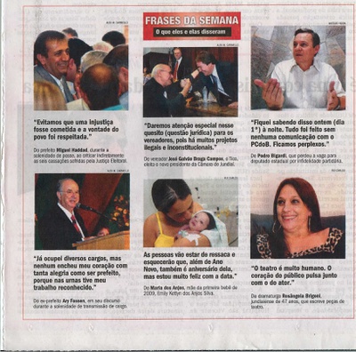 Jornal de Jundiaí - 04/01/2009
