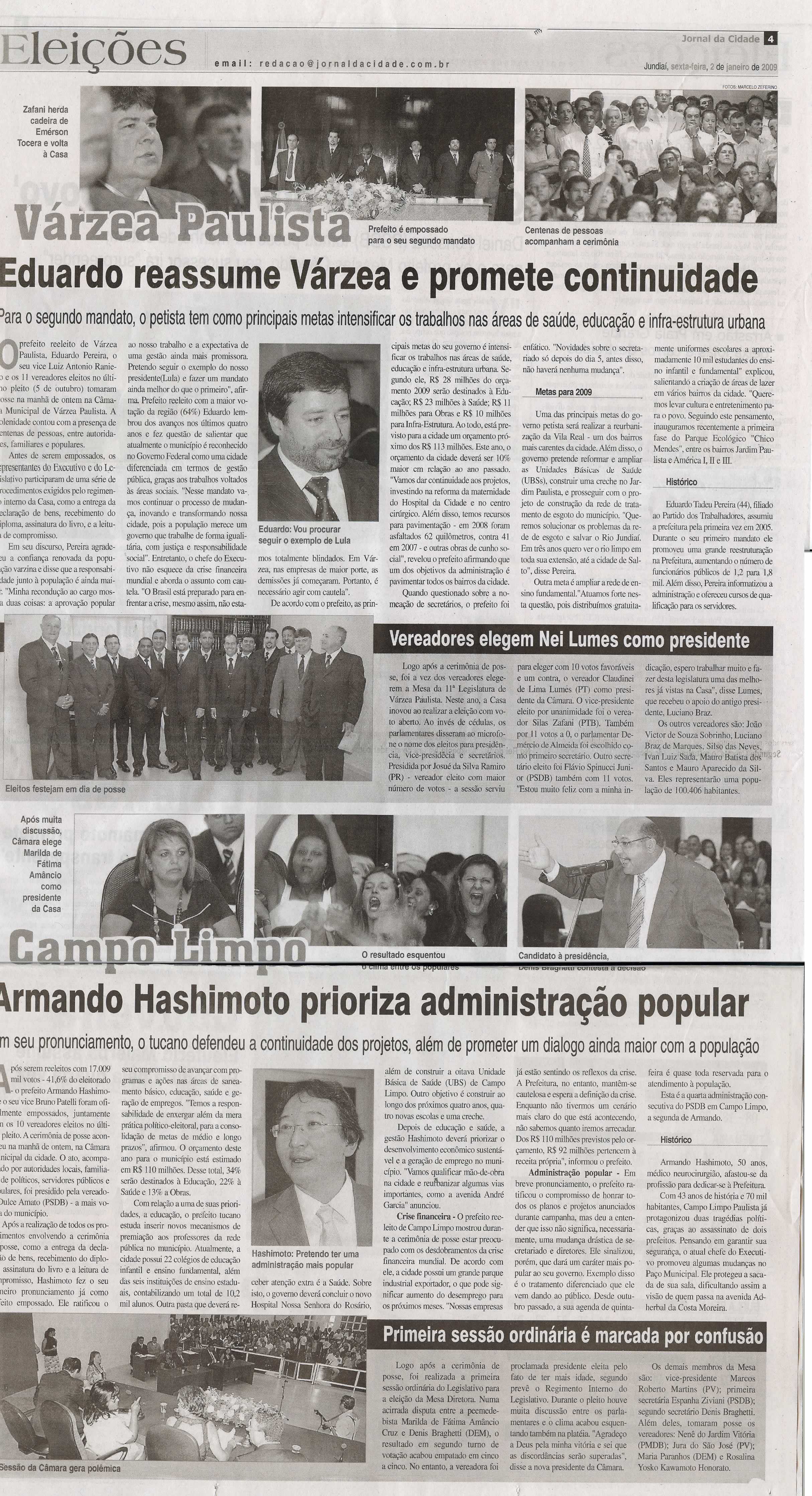Jornal da Cidade - 02/01/2009