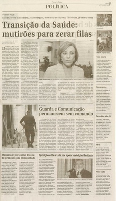 Jornal de Jundiaí - 17/01/2009