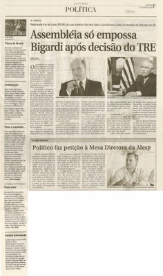 Jornal de Jundiaí - 23/01/2009