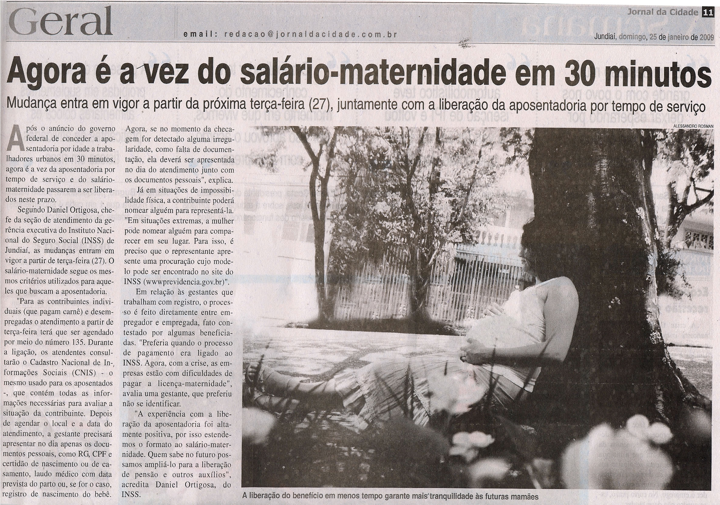 Jornal da Cidade - 25/01/2009