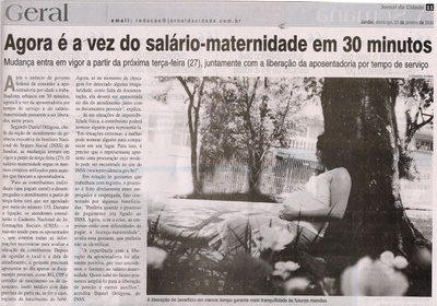 Jornal da Cidade - 25/01/2009