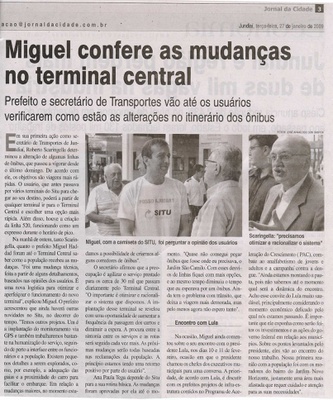 Jornal da Cidade - 27/01/2009