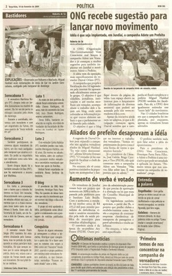 Bom Dia Jundiaí - 10/02/2009