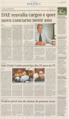 Jornal de Jundiaí - 16/02/2009