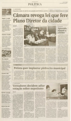 Jornal de Jundiaí - 18/02/2009