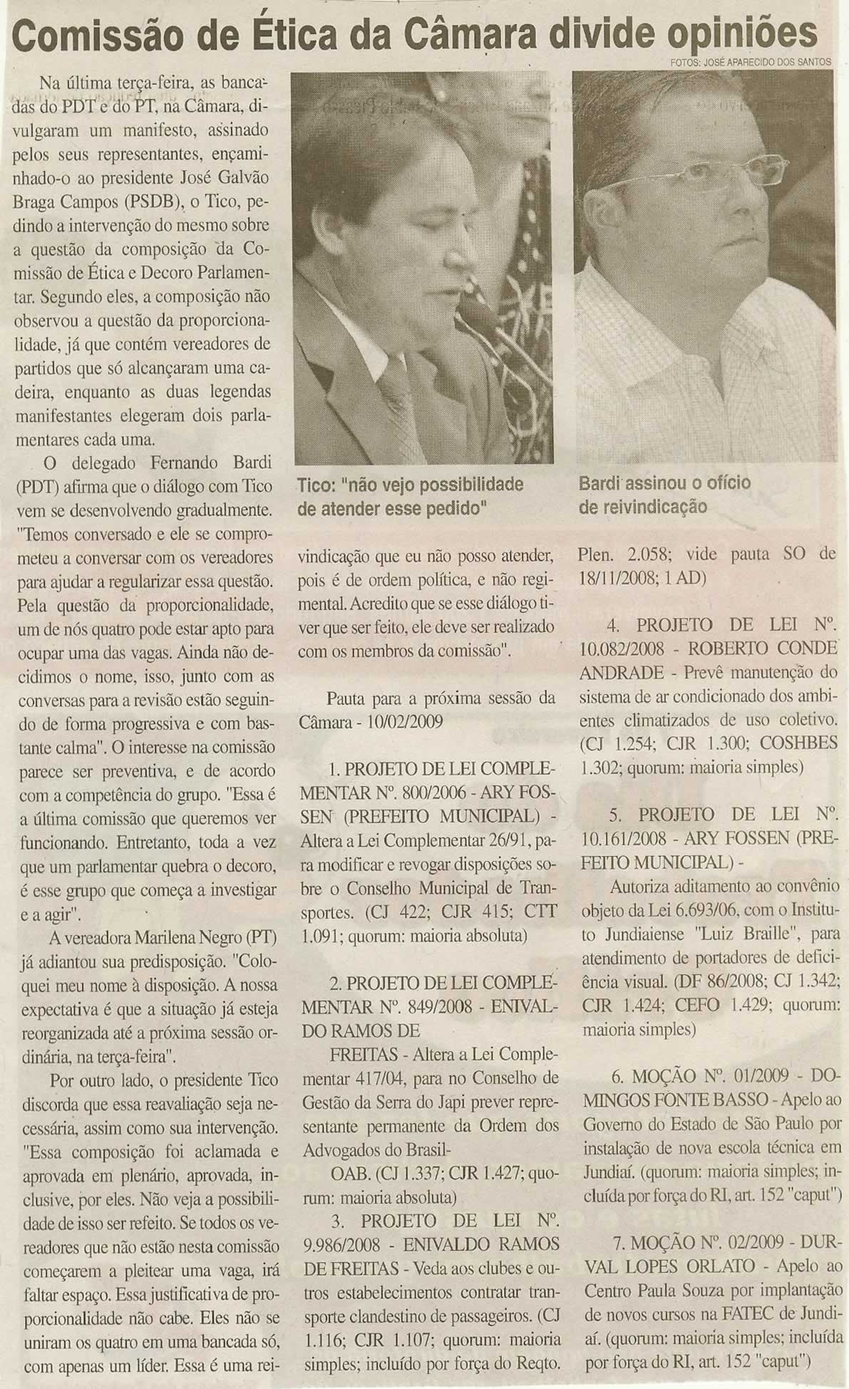 Jornal da Cidade - 07/02/2009