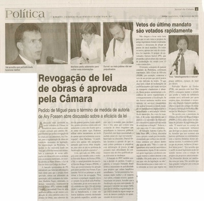 Jornal da Cidade - 18/02/2009