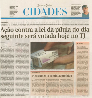 Jornal da Cidade - 18/02/2009