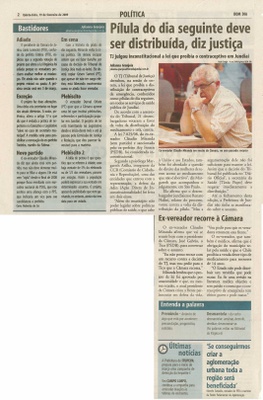 Bom Dia Jundiaí - 19/02/2009