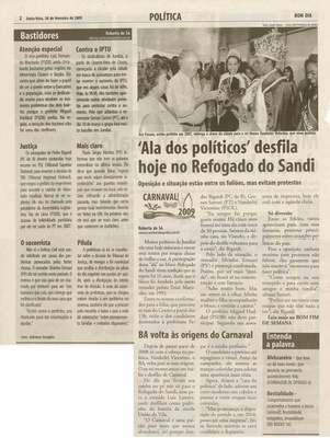 Bom Dia Jundiaí - 20/02/2009