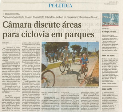 Jornal de Jundiaí - 25/02/2009