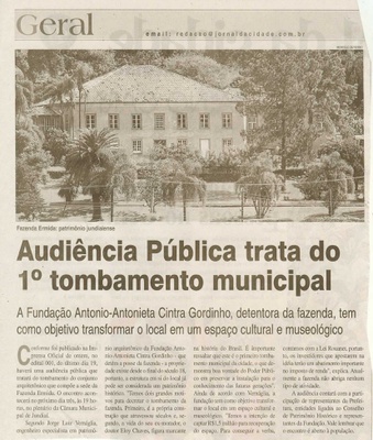 Jornal da Cidade - 21/02/2009