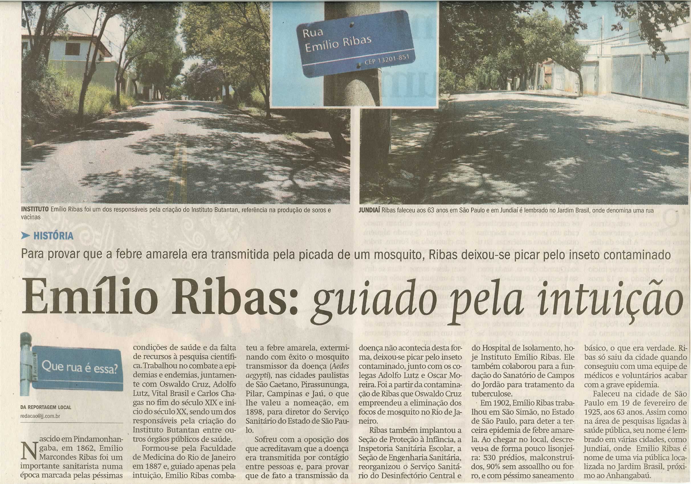 Jornal de Jundiaí - 22/02/2009