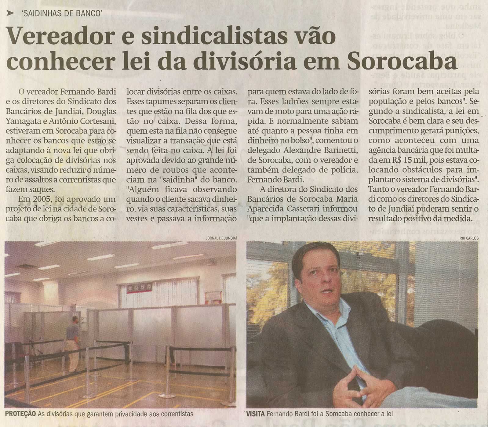 Jornal de Jundiaí - 24/02/2009