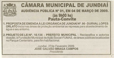Jornal da Cidade - 28/02/2009