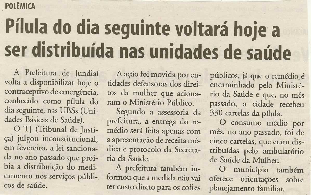 Bom Dia Jundiaí - 03/03/2009