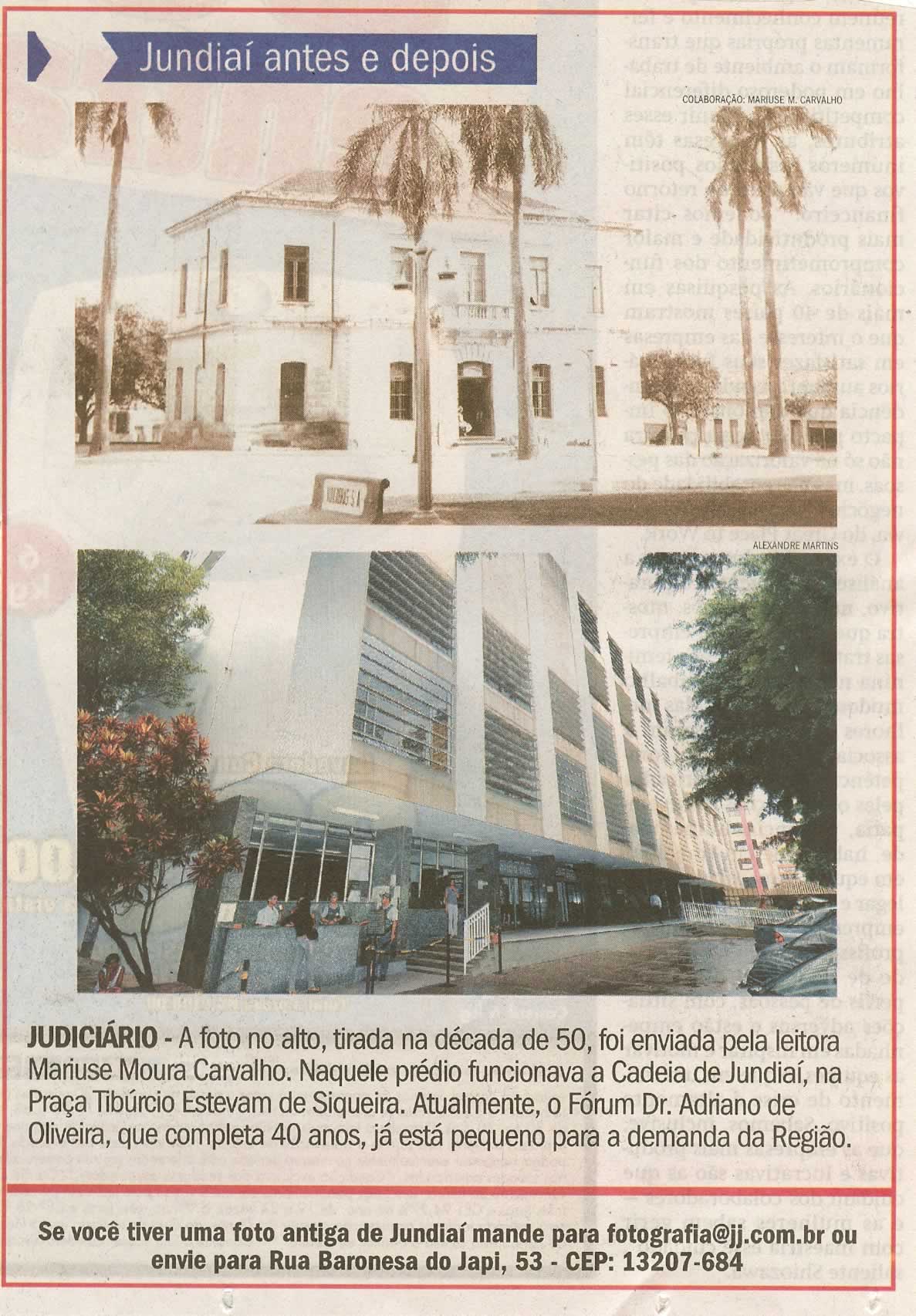 Jornal de Jundiaí - 08/03/2009