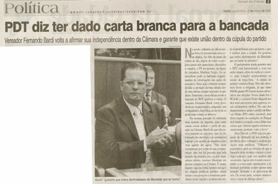 Jornal da Cidade - 12/03/2009