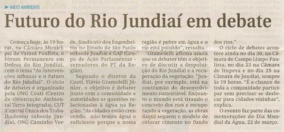 Jornal de Jundiaí - 13/03/2009