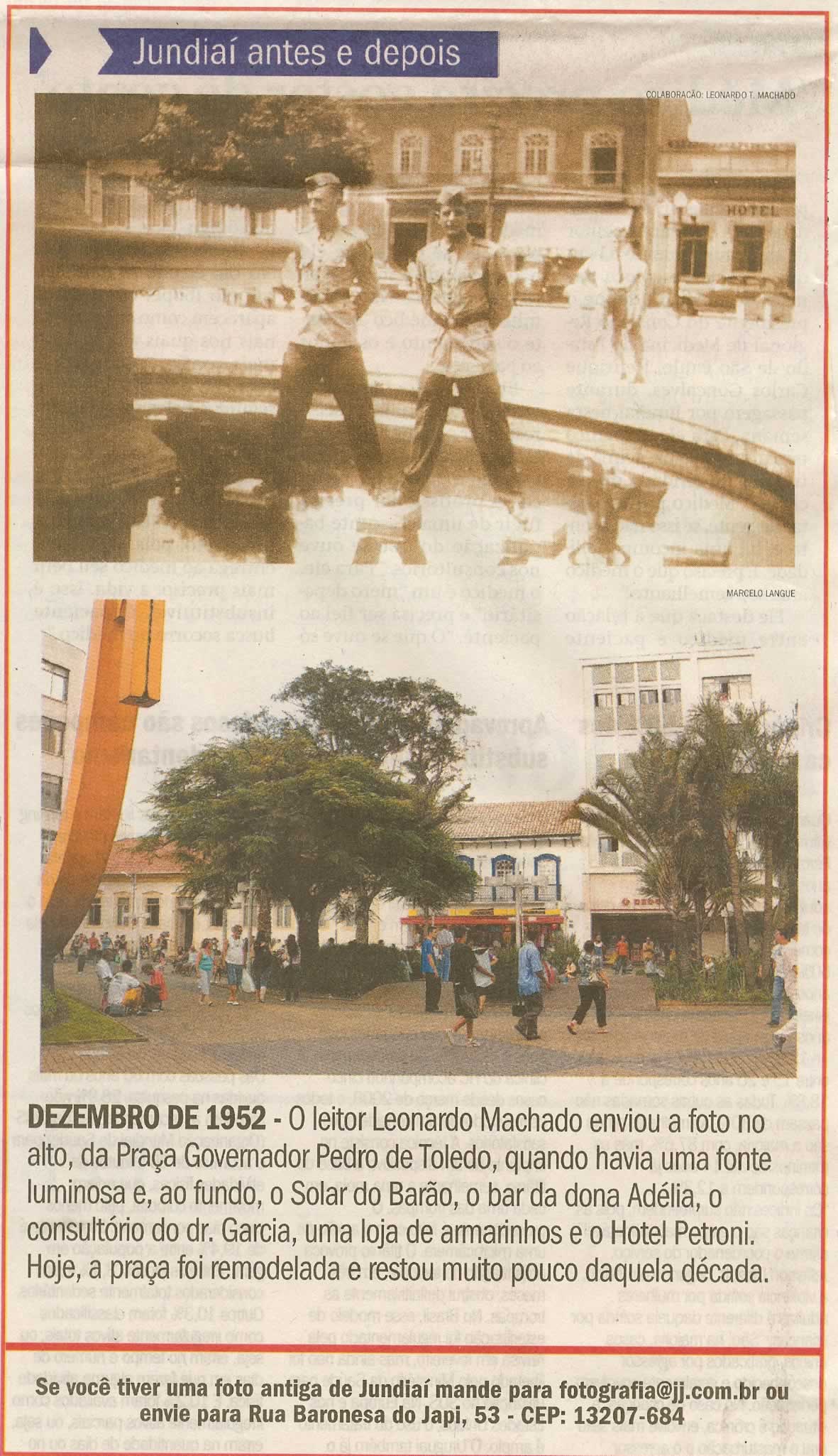 Jornal de Jundiaí - 15/03/2009
