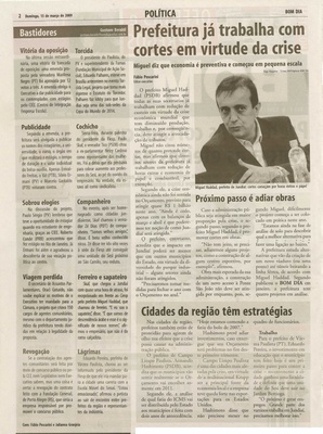 Bom Dia Jundiaí - 15/03/2009