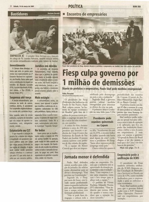Bom Dia Jundiaí - 14/03/2009