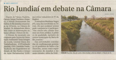 Jornal de Jundiaí - 25/03/2009