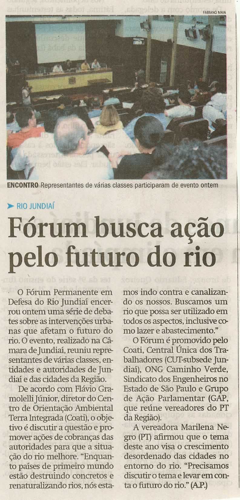 Jornal de Jundiaí - 26/03/2009