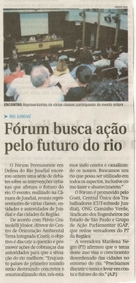 Jornal de Jundiaí - 26/03/2009