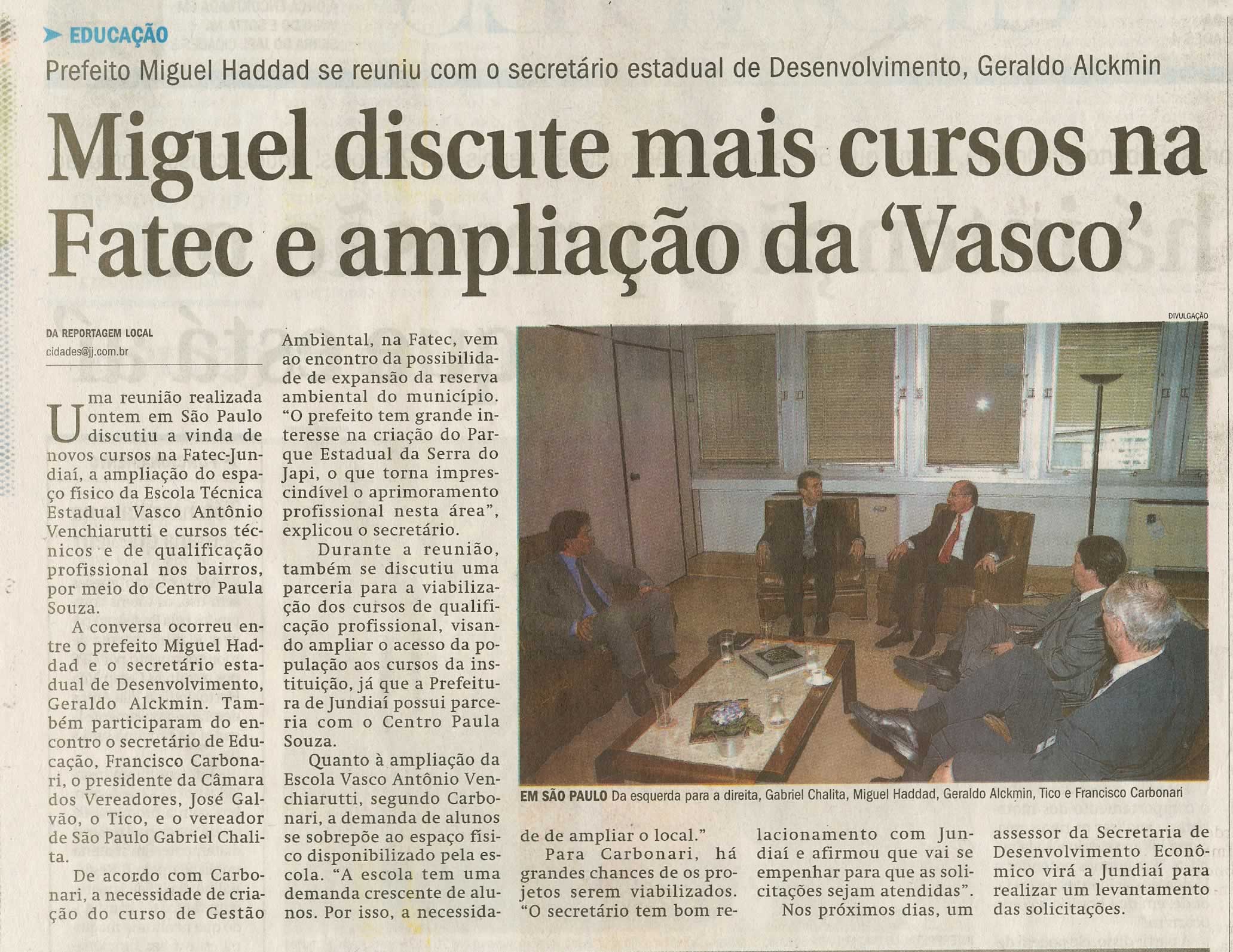 Jornal de Jundiaí - 31/03/2009