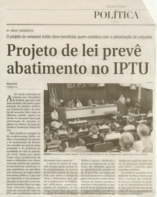 Jornal de Jundiaí - 06/04/2009
