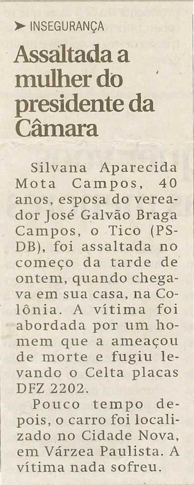 Jornal de Jundiaí - 15/04/2009