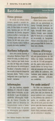 Bom Dia Jundiaí - 16/04/2009